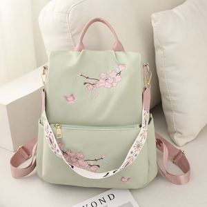2025 Model Fashionable Nylon Material Women's Style <b>Backpack</b>. Portable. Suitable for Daily Use.6856 - Product Image 6