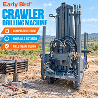 Machine de forage de puits d'eau de 300 m, sur mesure, avec pieds hauts, portable