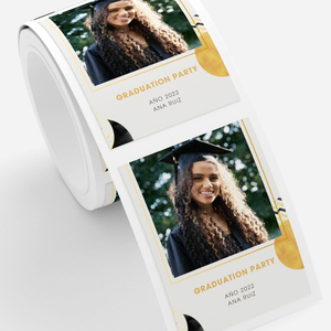 Chất lượng cao sang trọng lá vàng dập nhãn sản phẩm in flexo tùy chỉnh cuộn không thấm nước Bopp Nhãn dán nhãn cho chai - Product Image 3