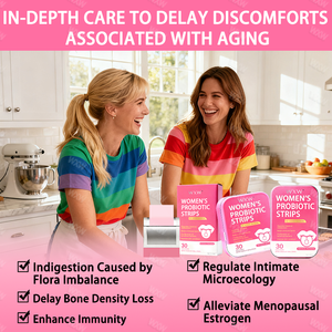 Tiras Probióticas Diarias para Mujeres OEM/ODM, 3 Mil Millones de UFC, Sin Azúcar, para el Apoyo Intestinal e Inmunológico - Product Image 4