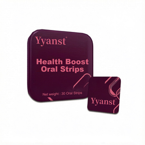 OEM/ODM Bandes buccales pour la beauté et le sommeil, en boîte violette foncée, 30 unités, complément relaxant pour une routine nocturne, compatible végétalien - Product Image 1