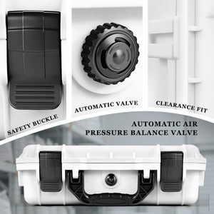 Échantillon gratuit Étui de transport étanche en EVA pour drone Dji Mini 4 Pro avec insert en mousse Étui rigide antichoc personnalisé à fermeture éclair Voyage - Product Image 4