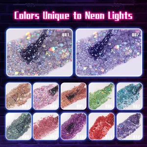 Campione gratuito di Gel smalto per unghie fornitori OEM Custom Neon Fairyland UV Gel