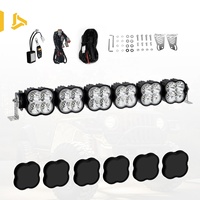 Barra de Luces LED Modular Enlazable de 26 Pulgadas con RGB DRL para Parachoques de Bronco, Ranger, Hilux, Land Cruiser, Prado, Isuzu D-MAX 4x4 4WD Bakkie