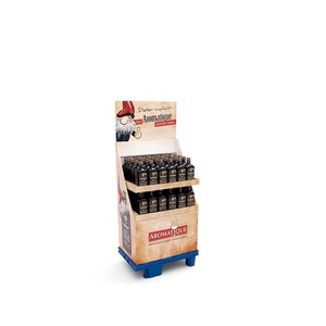 High Quality Cardboard <b>Display</b> Stand Retail Floor <b>Display</b> Stand Customized <b>Beer</b>/Wine/Water/Bottle <b>Display</b> <b>Rack</b> - Product Image 5