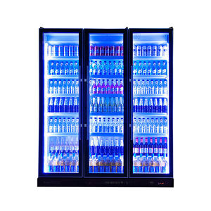 Chine Fournisseurs Ventilateur Refroidissement <span class=keywords><strong>3</strong></span> Couleur Lumière Boisson Froide Réfrigérateur Boisson Verre Porte Affichage Réfrigérateur - Product Image 6