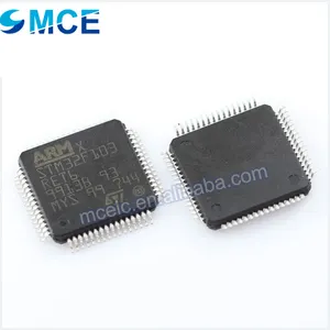 STM32F103RET6 Línea de rendimiento principal Chips IC de componentes electrónicos nuevos y originales IC STM32F103RET6