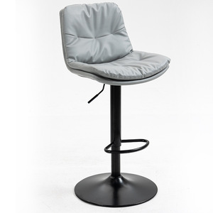 Taburetes <span class=keywords><strong>de</strong></span> barra giratorios <span class=keywords><strong>de</strong></span> cuero PU, modernos, ajustables, <span class=keywords><strong>de</strong></span> alta calidad, 2 uds. - Product Image 2