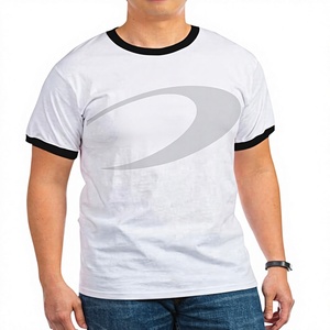 เสื้อยืดผู้ชายผ้าทอคุณภาพสูง 95% ผ้าฝ้าย 5% ผ้าสแปนเด็กซ์ รับพิมพ์ลายตามสั่ง บริการ OEM พร้อมให้บริการ เป็นมิตรต่อสิ่งแวดล้อม - Product Image 5