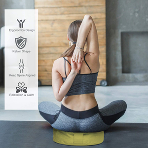 Yoga almohada <span class=keywords><strong>de</strong></span> trigo sarraceno almohada Cojín <span class=keywords><strong>de</strong></span> meditación <span class=keywords><strong>de</strong></span> <span class=keywords><strong>aire</strong></span> <span class=keywords><strong>de</strong></span> confort coxis ciática masaje hemorroides Yoga cojín - Product Image 3