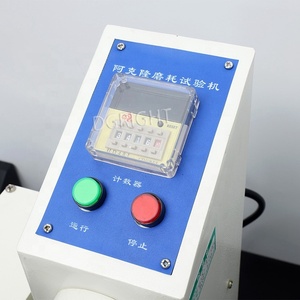 Probador de abrasión <span class=keywords><strong>Akron</strong></span> Digital de muela abrasiva de alta precisión para pruebas de pérdida de desgaste de goma - Product Image 2