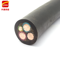 Harga Pabrik Kabel H05RN-F H07RN-F 2 3 4 5 Core 4mm2 6mm2 10mm2 16mm2 25mm2 35mm2 Fleksibel Berisolasi Karet untuk Pompa Air