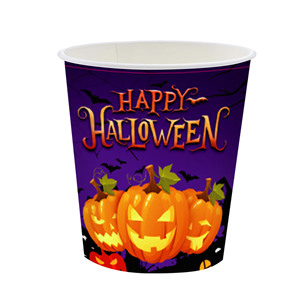 Halloween Party Supplies Paper Plates <b>Cups</b> Napkins Utensils <b>Set</b> For Halloween Celebration - Product Image 4