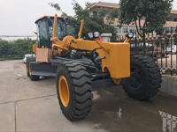 Nouvelle niveleuse à moteur chinoise GR2003 de 220 CV avec système entièrement hydraulique, poids de 15 000 kg, vitesse avant de 38 km/h, pompe hydraulique