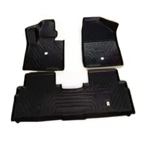 Fabrik kundenspezifisches schwarzes Autozubehör mit klassischen rutschfesten, verschleißfesten PvC-Gummikammern 4-teilig/Set