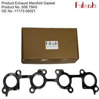 Joint d'isolation du collecteur d'échappement Fubush, remplacement pour moteur LX470 J100 UZJ100 OEM 17173-50021 1717350021