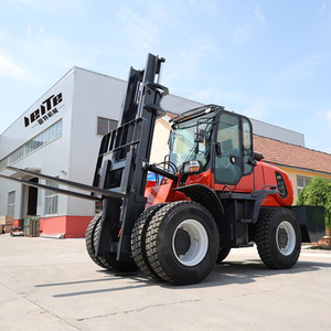 ליט 3-5ton 4 גלגל כונן קטן כל השטח מלגזה שטח קשה מלגזה 4WD קשה מלגזה 4 x4 את כביש משאית דיזל מלגזה - Product Image 3