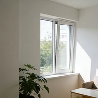 Ventana Kalashi Multifuncional Abatible y Oscilobatiente con Apertura Interior y Control de Ventilación para Oficina