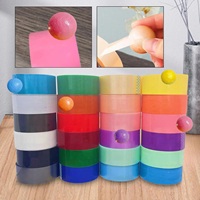 Ruban BOPP Nano Bulle pour Bricolage, Ballons d'Eau, Balles Collantes, Élastique, Non Toxique, Jouet Créatif, Cadeau de Fête pour Enfants, Adhésif Simple Face, Format Jumbo