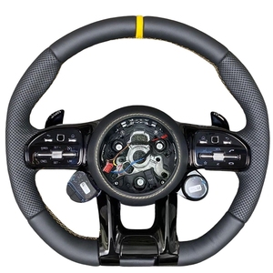 Volant de course de <span class=keywords><strong>sport</strong></span> en fibre de carbone de haute qualité pour mercedes-benz CLA GLA GLC GLE GLS W205 W213 W222 W177 AMG W205 W213 - Product Image 2