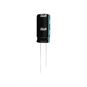 Condensador Original CAP ALUM 10UF 20% 450V RADIAL TH PJ2W100MP51020R de 10 uF con Orificio Pasante - Product Image 1