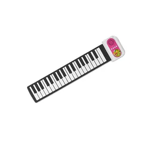 Biểu Tượng Tùy Chỉnh 37 Phím Bàn Phím Mềm Silicone Xách Tay Cuộn Piano Đàn Piano Dễ Dàng Gấp Cây Đàn Piano Bán Buôn