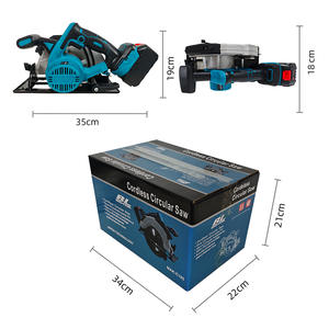 <span class=keywords><strong>Sierra</strong></span> <span class=keywords><strong>Circular</strong></span> Inalámbrica de 2000W y 7 Pulgadas con Guía Láser, 45 °   <span class=keywords><strong>Sierra</strong></span> Eléctrica Portátil para Trabajar la Madera con Corte en Bisel - Product Image 3