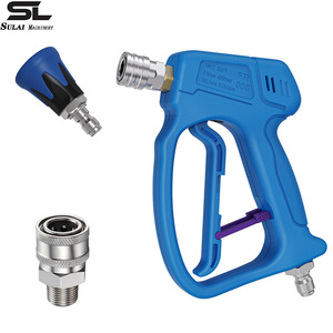 Pistola de Lavado a Presión Sulai Machinery, 4500 Psi, 310 Bar, Boquilla de Pulverización Ajustable, Pistola de Agua para Lavado de Autos - Product Image 1