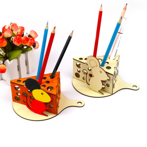 Portalápices personalizables con forma de dinosaurio, puzle, venta al por mayor - Product Image 1