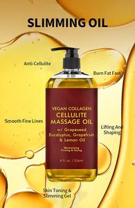 Etiqueta privada, quema de <span class=keywords><strong>grasa</strong></span> personalizada, cintura delgada, aceites de masaje anticelulíticos, cuidado corporal, crema adelgazante - Product Image 6