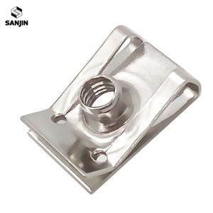 Clips en U en acier inoxydable, écrous à lame pour ressorts à lames M4-M8 4-8mm, antirouille, personnalisables OEM pour voitures minières et motos - Product Image 2