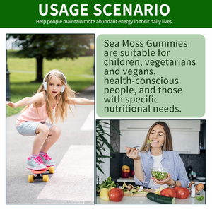 Moq bladderwack שורש ים איזוב ים ים gummies עשיר ויטמין <span class=keywords><strong>d</strong></span> משקל אובדן תוספי תזונה למבוגרים-לא לנשים בהריון - Product Image 5