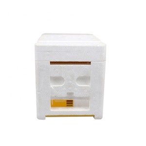 Nuevo Equipo de Apicultura, Caja de Espuma Blanca Inteligente para la Reproducción de <span class=keywords><strong>Abejas</strong></span> Reinas, Caja de Cría de Reinas de Poliestireno con 3 Marcos, 24x15x16.5cm - Product Image 6