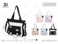 Borsa a tracolla impermeabile in tessuto Oxford con chiusura a zip per uso quotidiano - Product Image 1