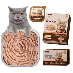 Mousse Pate Can for cat 100g*12 New Stock Premium Food for Pet supplier retailer