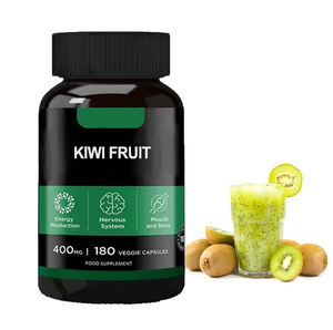 Capsules OEM d'extrait de kiwi Supplément de 500mg Promouvoir une fonction digestive saine Capsules directes de kiwi - Product Image 2