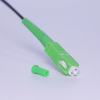 Câble de raccordement préconnecté FTTH extérieur SC APC avec gaine LSZH/PVC