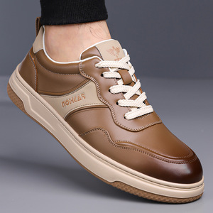 Baskets à lacets KPU à bout rond, respirantes, avec semelle extérieure en caoutchouc, chaussures décontractées pour hommes, automne - Product Image 3