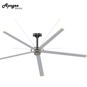 Ventilateur de plafond HVLS de grande taille pour salle de sport, avec 46 brevets et technologie de pointe en R&D - Product Image 2