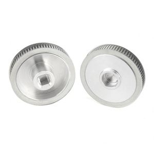 Polea de distribución de aluminio personalizada INTECH EBM, piñón de transmisión GT1 GT1.5 GT2 GT3 GT5, orificio de 10 mm, soporte OEM para deslizador de cámara - Product Image 3