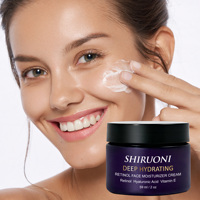 Crème hydratante pour le visage, légère, naturelle, anti-taches, au rétinol, anti-rides, blanchissante, liftante, OEM ODM
