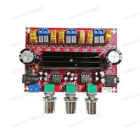 Amplificateur numérique 2.1 canaux Board_12V-24V Wit large + 100W (H5A5)