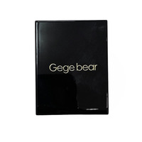 Palette de fards à paupières GEGE BEAR 3 couleurs, paillettes scintillantes, fini mat, fard à paupières nude, longue tenue, maquillage esthétique pour filles