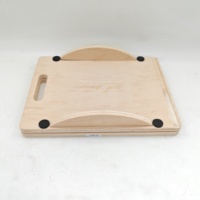 Planche inclinée réglable en bois pour étirement des mollets, cale d'exercice inclinée avec surface antidérapante, rampe inclinée anti-fatigue pour massage des pieds