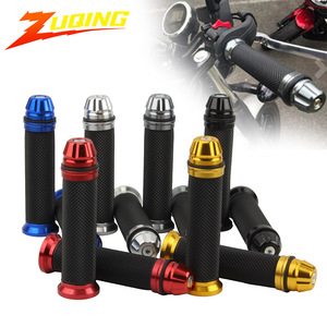Poignées de guidon de moto Zuqing en aluminium CNC, caoutchouc antidérapant, résistant à l'usure, pour vélos tout-terrain - Product Image 1