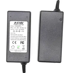 Alimentation à tension constante cc noire 100V 240v 50 60hz 12 volts 15v 19v 24v alimentation cc 2a 2 5a 3a 4a 5a adaptateurs de commutation