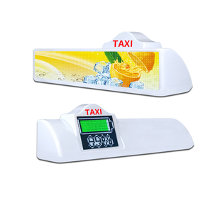Pantalla enrollable electrónica Led para techo de coche de prueba, caja de luz con palabras para caminar en la parte superior del coche, pantalla publicitaria Led a todo color para alquiler - Product Image 1