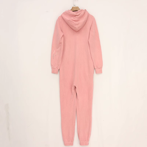 80% Algodón 20% poliéster algodón cepillado dos vías calidad cremallera pijamas gris azul Unisex <span class=keywords><strong>Original</strong></span> <span class=keywords><strong>hombre</strong></span> onesie para <span class=keywords><strong>hombre</strong></span> al aire libre onesie - Product Image 2