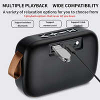 Altavoz Inalámbrico Portátil G2 con Diafragma de Metal y Tela, Radio FM, Conexión Plug and Play, Ranura para Tarjeta TF y Puerto USB