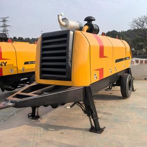ปั๊มคอนกรีตมือสองคุณภาพสูง รุ่น HBT8018C 5S พร้อมเครื่องยนต์ 186 กิโลวัตต์ กำลังผลิต 80 ลูกบาศก์เมตรต่อชั่วโมง - Product Image 1
